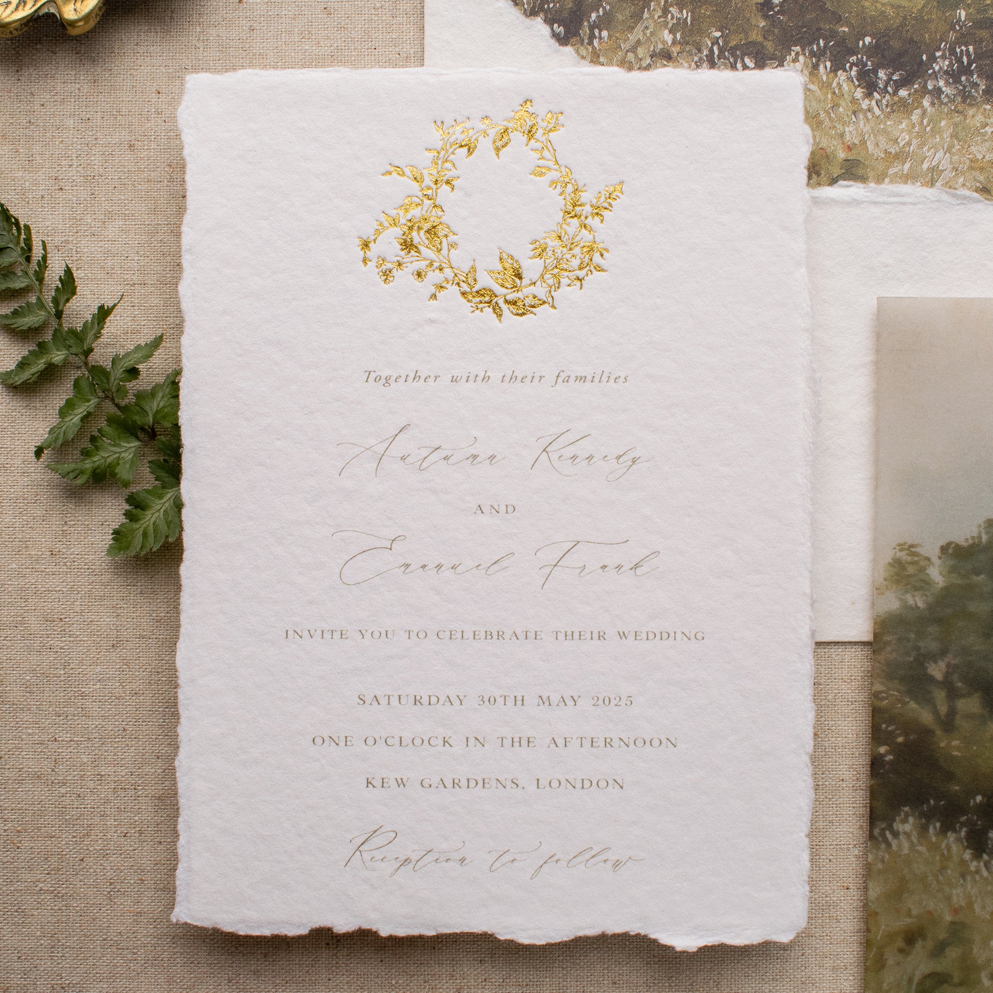 fine art wedding invitations