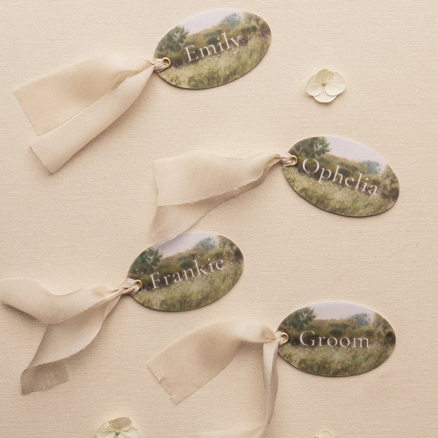 Evergreen Place Cards